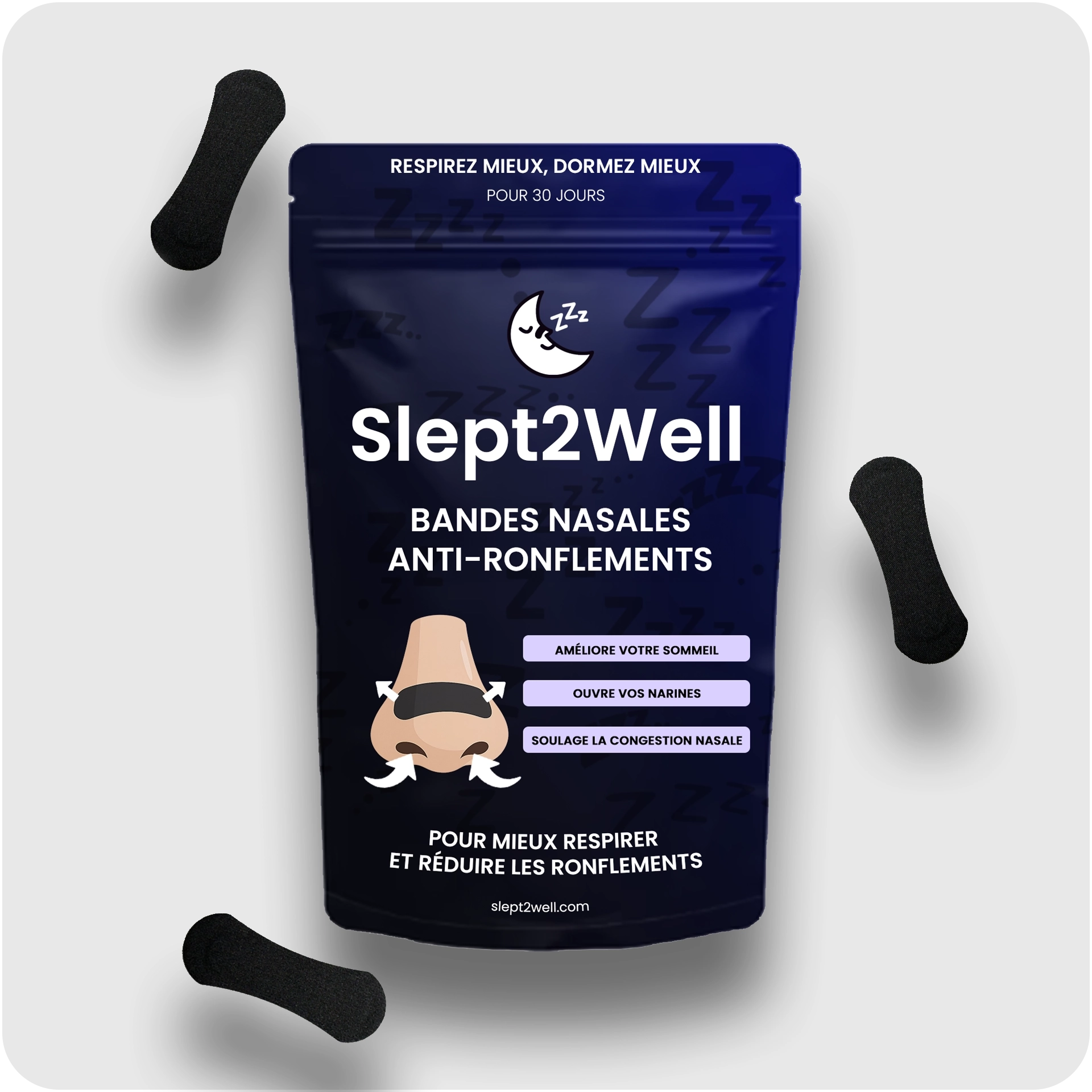 Bandelettes nasales - Nasal Strips