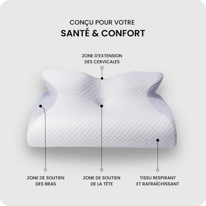 Oreiller Cervical Ergonomique