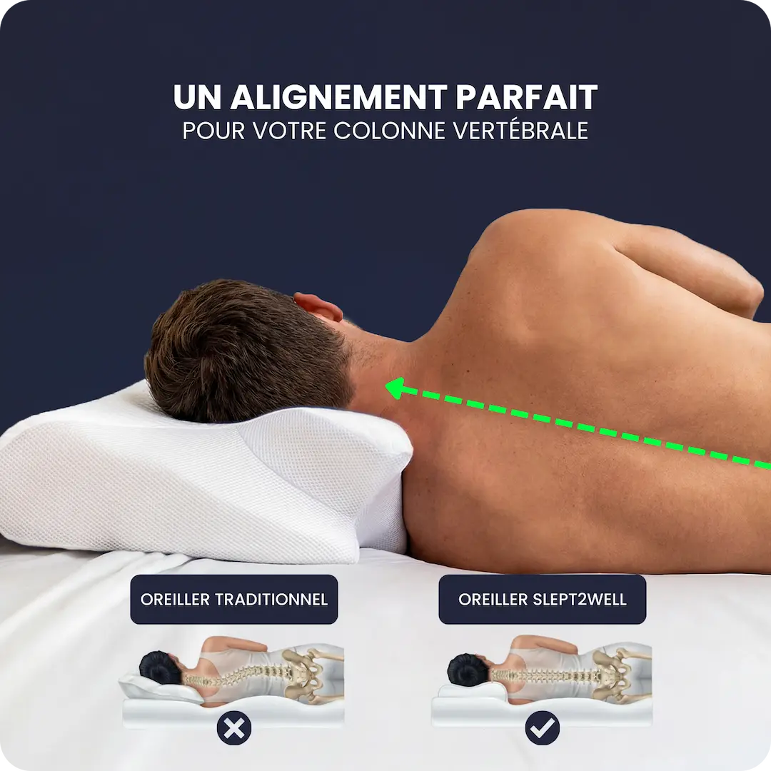 Oreiller Cervical Ergonomique